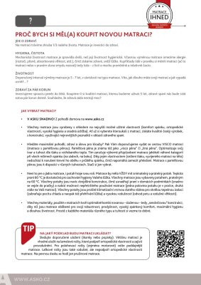 ASKO NÁBYTEK leták - Nakažlivě dobrý spánek strana 4