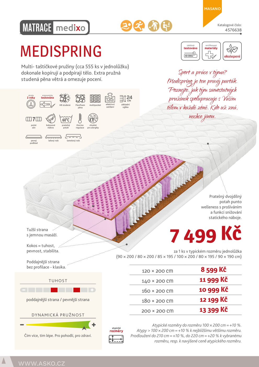 ASKO NÁBYTEK leták - Nakažlivě dobrý spánek ASKO strana 44