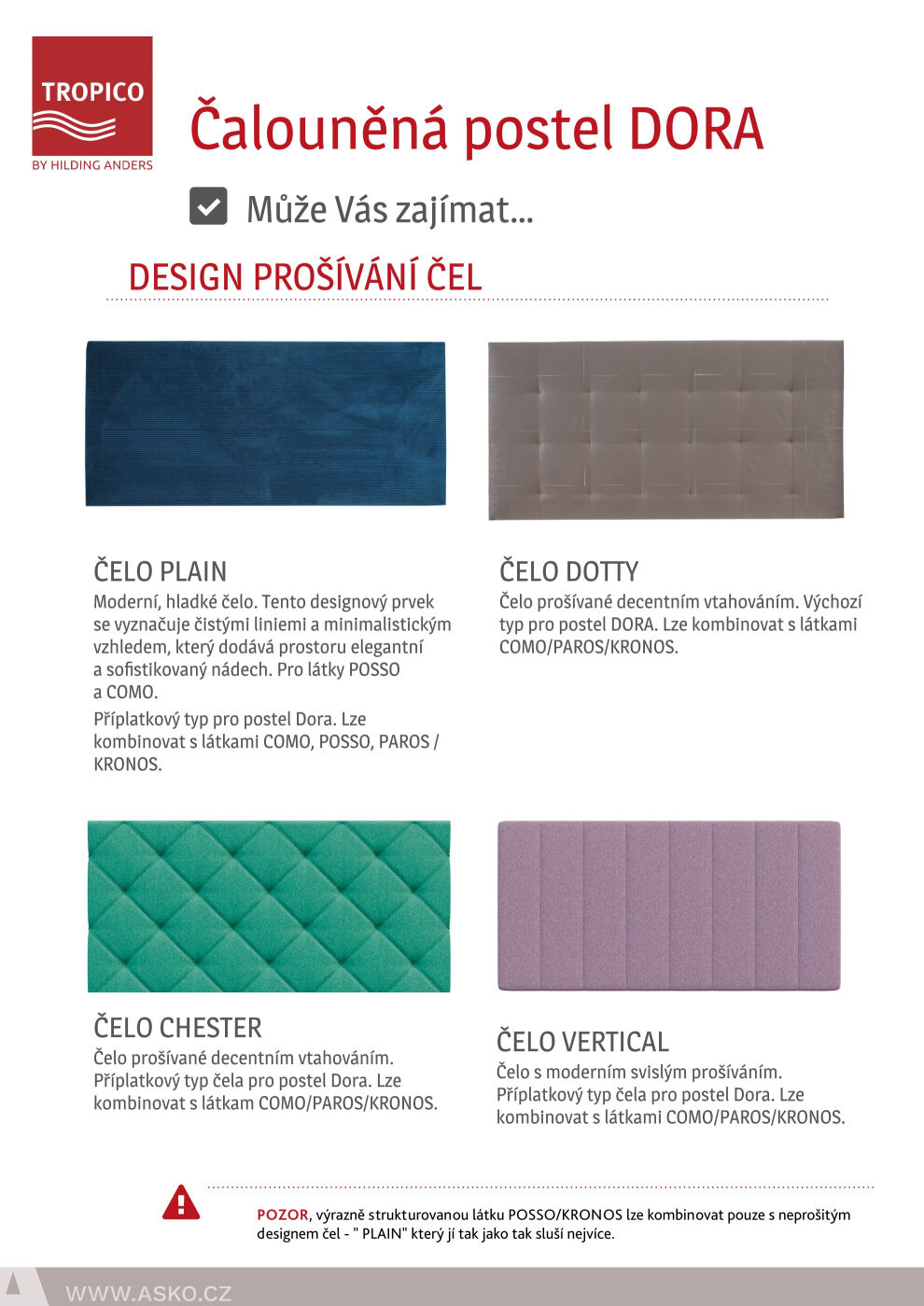 ASKO NÁBYTEK leták - Nakažlivě dobrý spánek ASKO strana 50