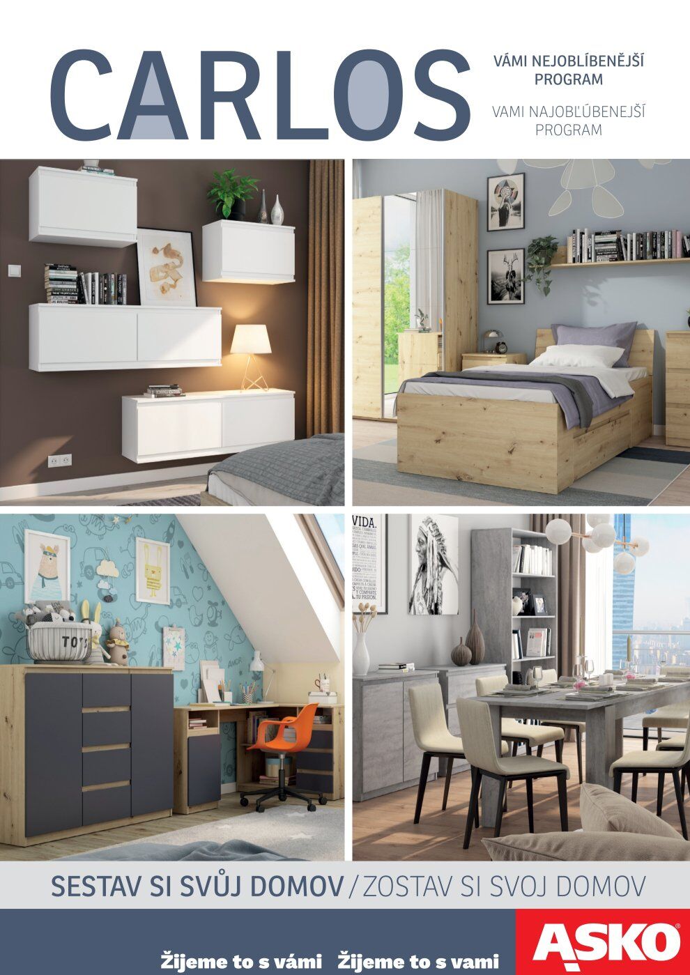 ASKO nábytek leták - Program Carlos ASKO strana 1