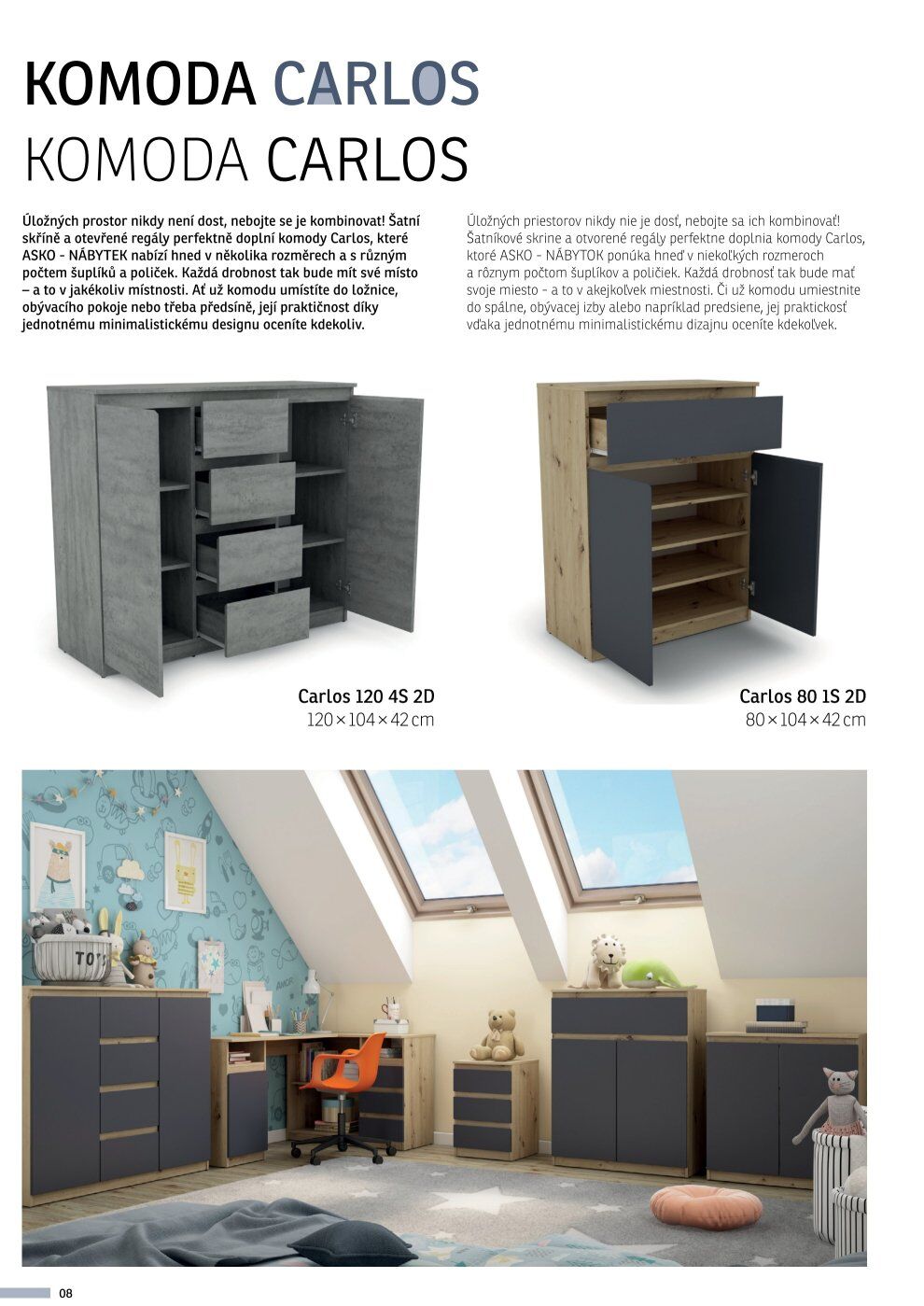 ASKO nábytek leták - Program Carlos ASKO strana 12