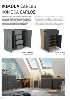 ASKO nábytek leták - Program Carlos strana 34