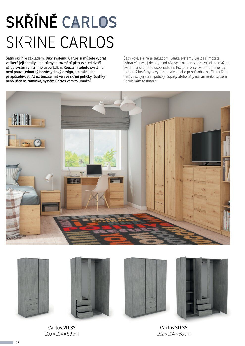 ASKO nábytek leták - Program Carlos ASKO strana 6