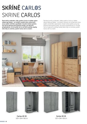 ASKO nábytek leták - Program Carlos strana 6
