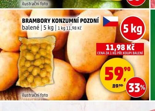 BRAMBORY KONZUMNÍ POZDNÍ - Penny Market aktualniletaky.eu