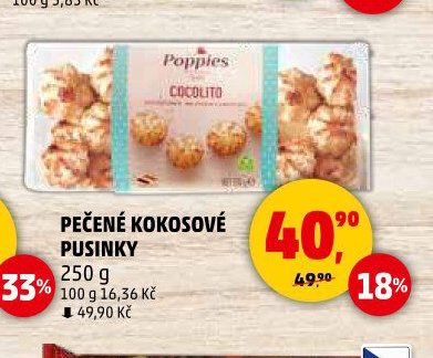 PEČENÉ KOKOSOVÉ PUSINKY - Penny Market aktualniletaky.eu