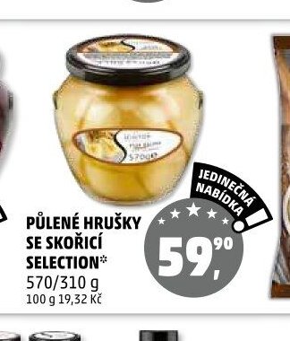 PŮLENÉ HRUŠKY SE SKOŘICÍ SELECTION - Penny Market aktualniletaky.eu