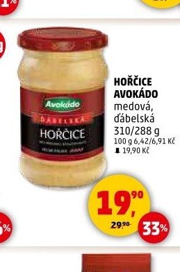 HOŘČICE AVOKÁDO - Penny Market aktualniletaky.eu
