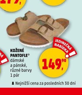 Kožené pantofle - Penny Market aktualniletaky.eu