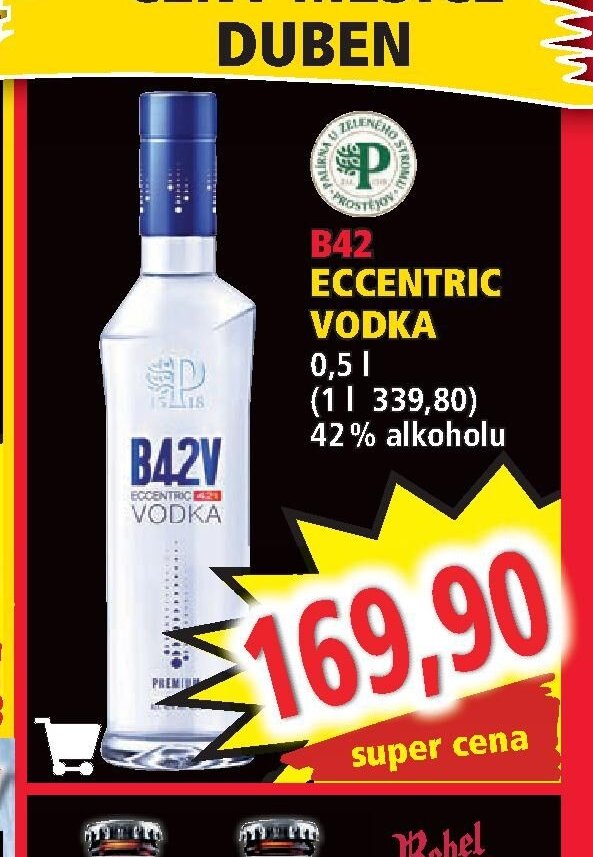B42 Eccentric Vodka 0,5 l - Norma aktualniletaky.eu