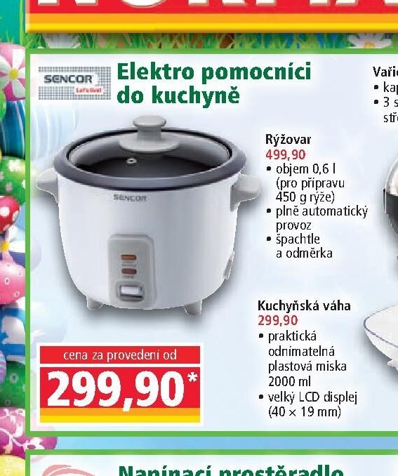 Elektro pomocníci do kuchyně - Rýžovar - Norma aktualniletaky.eu