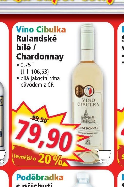 Vino Cibulka Rulandské bílé / Chardonnay - Norma aktualniletaky.eu