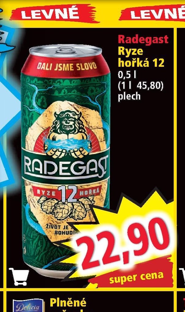 Radegast Ryze hořká 12 0,5 l - Norma aktualniletaky.eu