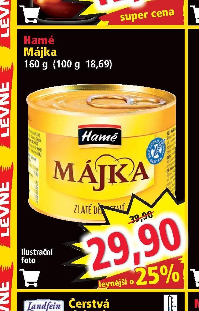 Hamé Májka 160 g - Norma aktualniletaky.eu