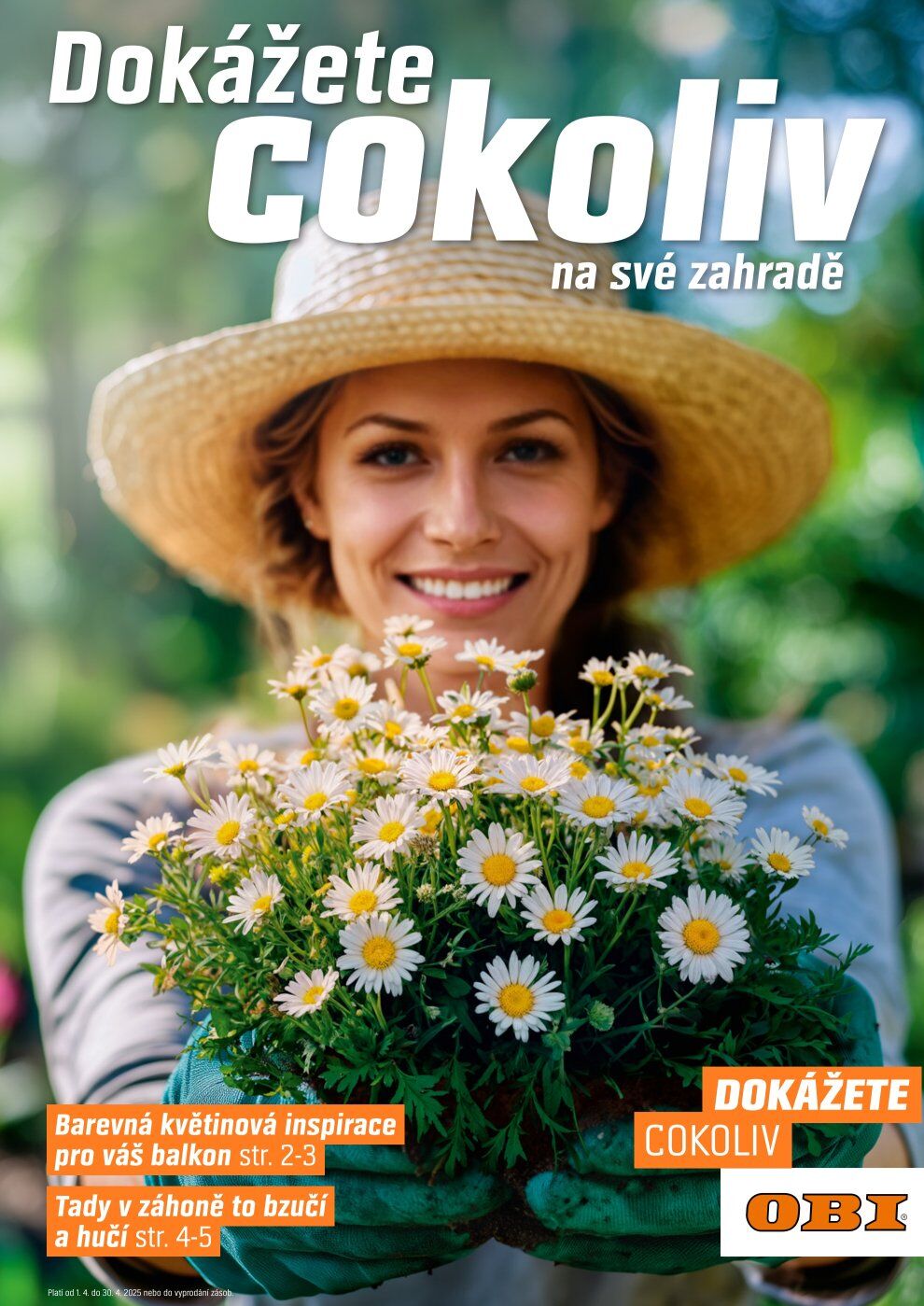 OBI katalog - Dokážete cokoli na své zahradě OBI strana 1