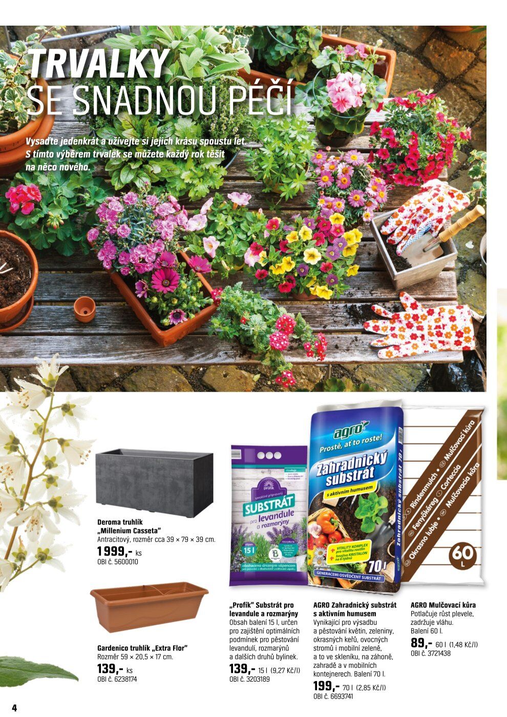 OBI katalog - Dokážete cokoli na své zahradě OBI strana 4