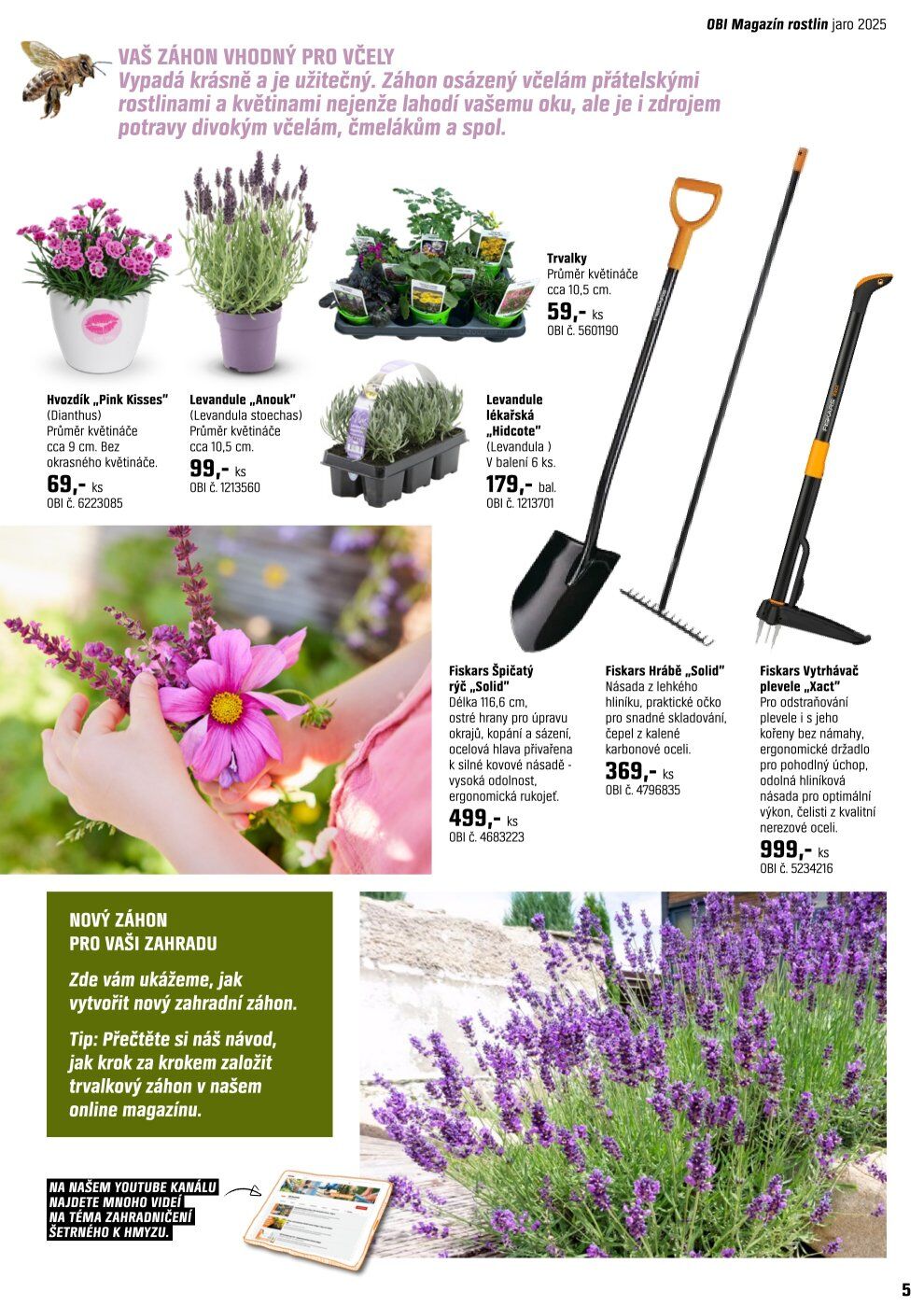 OBI katalog - Dokážete cokoli na své zahradě OBI strana 5