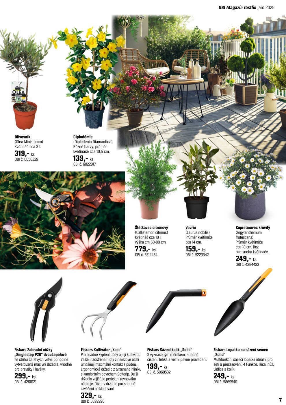 OBI katalog - Dokážete cokoli na své zahradě OBI strana 7