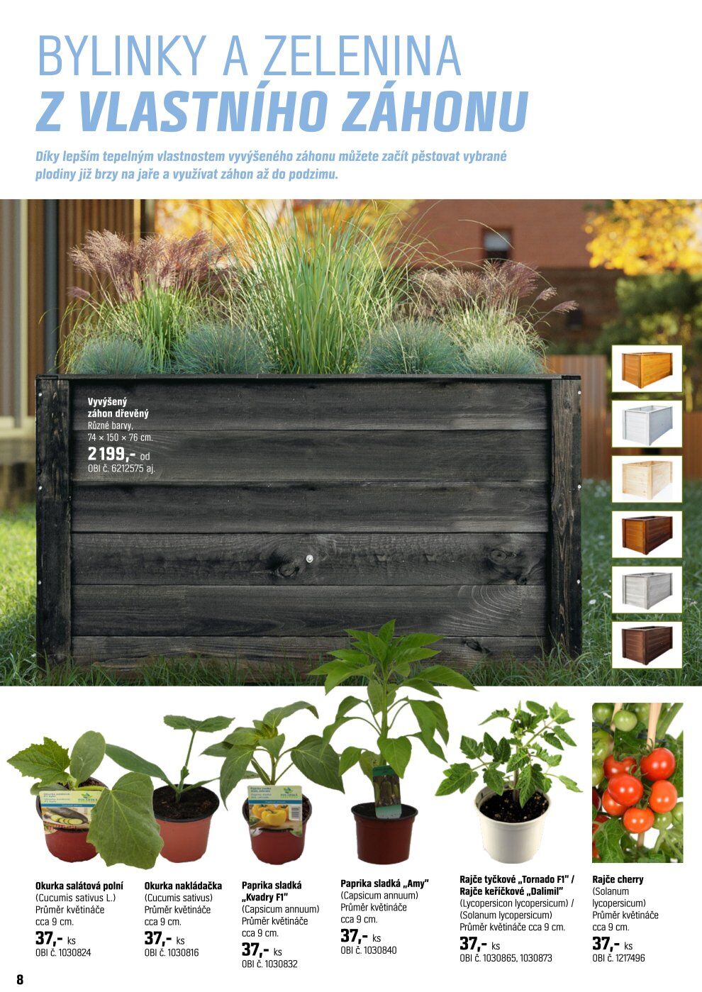 OBI katalog - Dokážete cokoli na své zahradě OBI strana 8