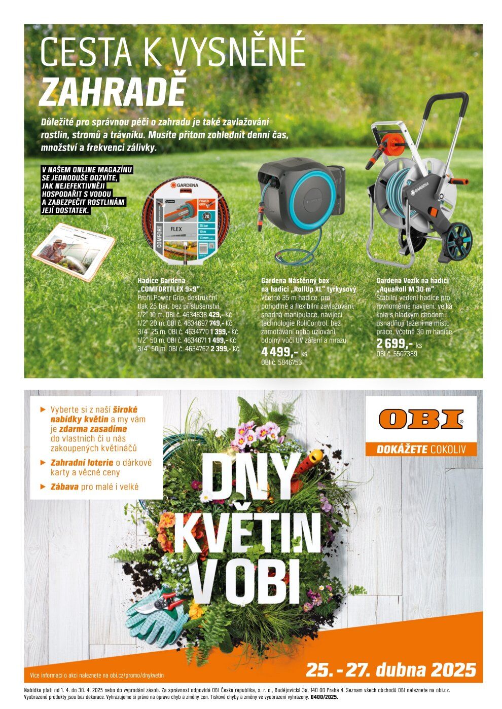OBI katalog - Dokážete cokoli na své zahradě OBI strana 10