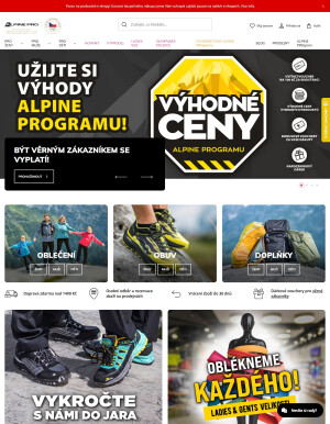 aktuální leták ALPINE PRO 9.4.2025-15.4.2025