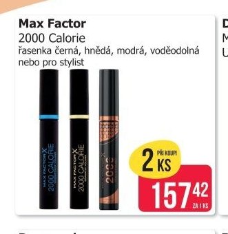 Max Factor 2000 Calorie řasenka - Teta drogerie aktualniletaky.eu