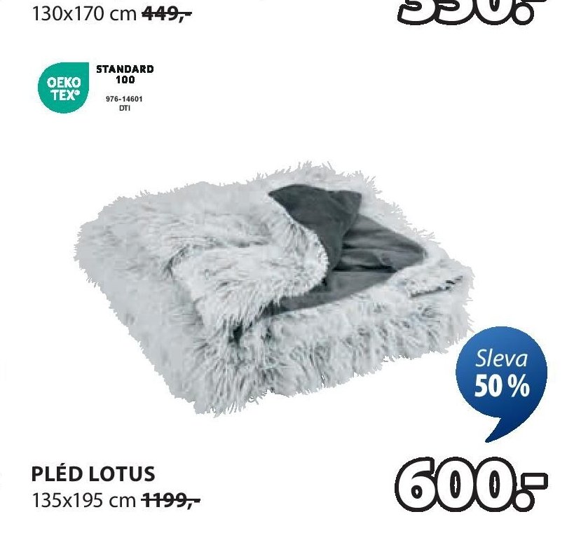 PLÉD LOTUS - Jysk aktualniletaky.eu