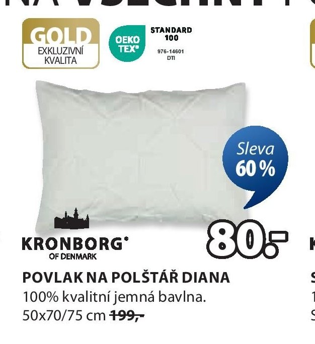 Povlak na polštář DIANA - Jysk aktualniletaky.eu