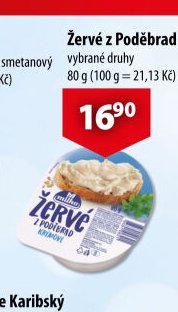 Žervé z Poděbrad vybrané druhy 80 g - CBA aktualniletaky.eu