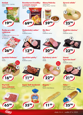 CBA Potraviny leták strana 3