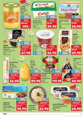 Kaufland leták - Milujete Velikonoce? strana 21