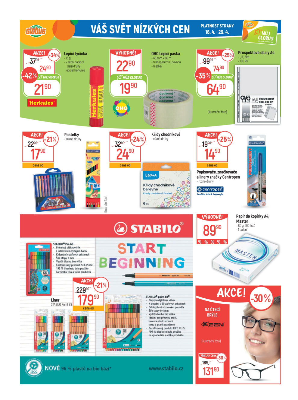 Globus leták Praha - Zličín Globus strana 28