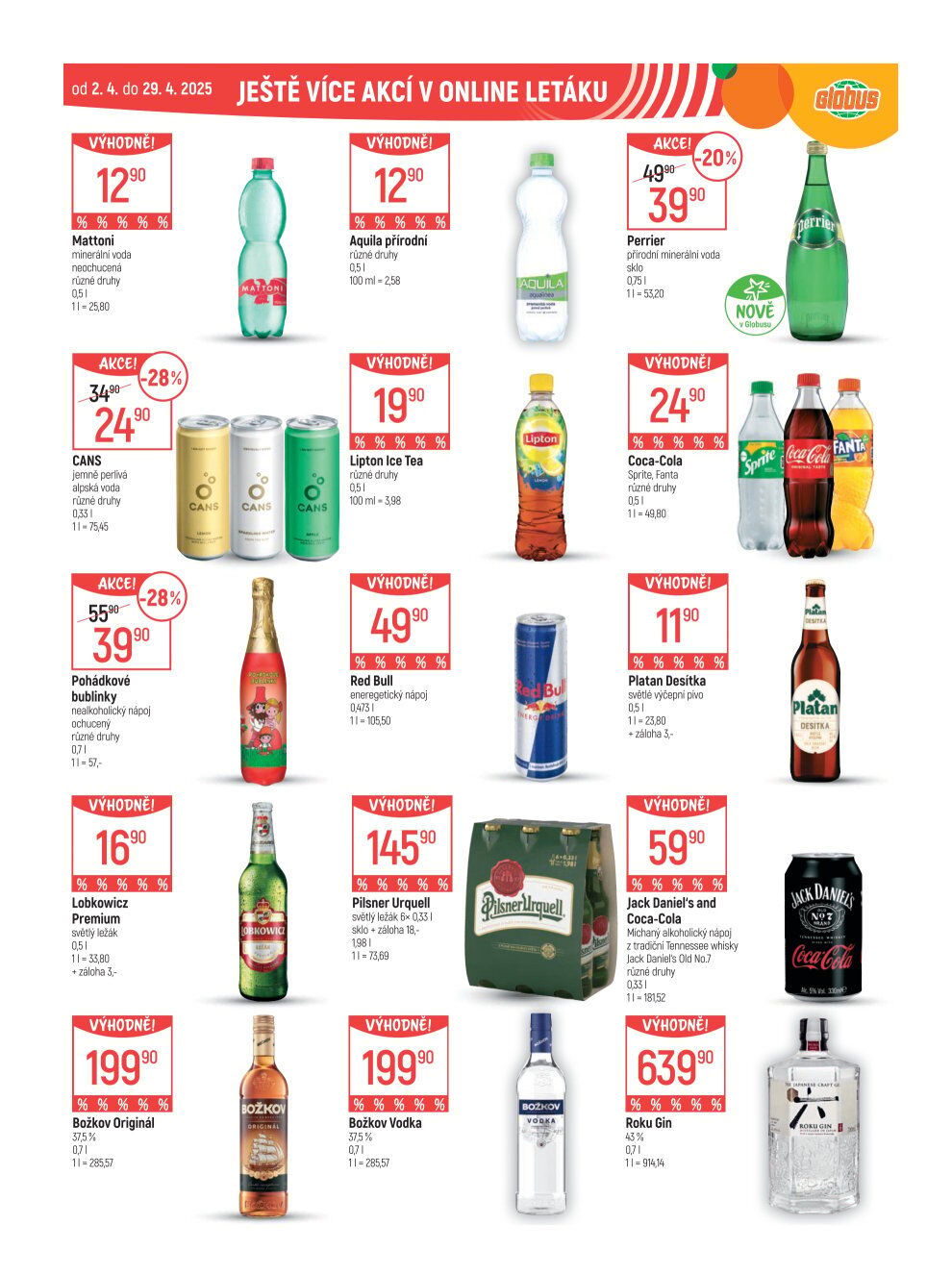 Globus leták Praha - Zličín Globus strana 36