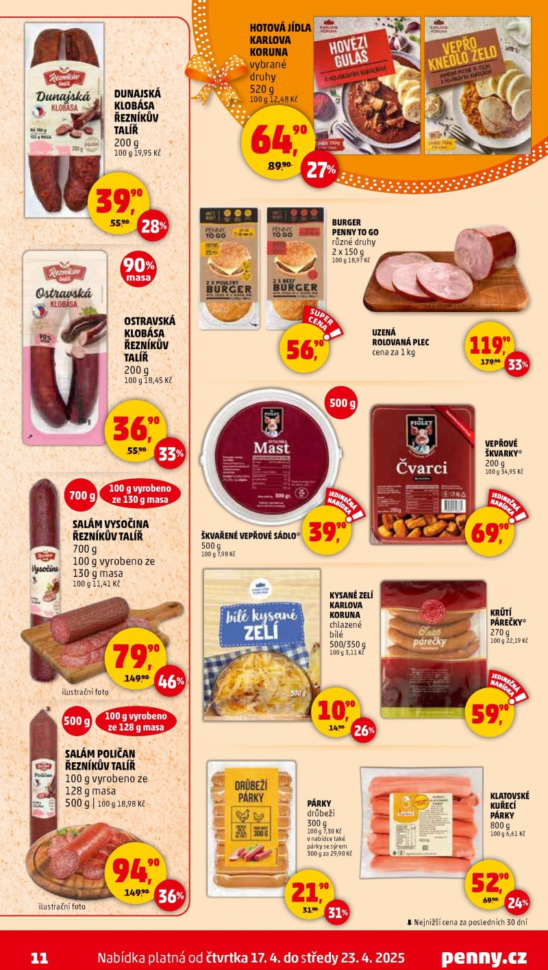 Penny leták od čtvrtka Penny Market strana 11