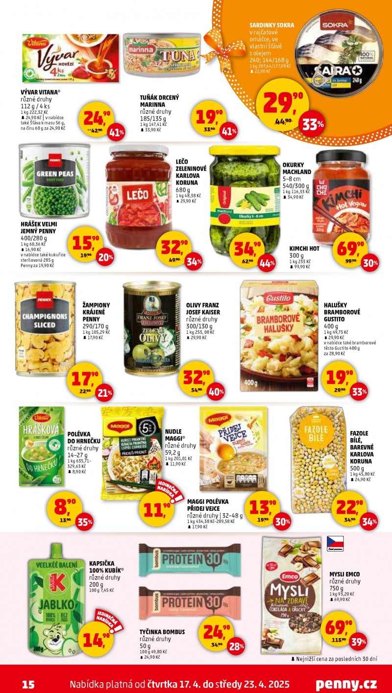 Penny leták od čtvrtka Penny Market strana 15