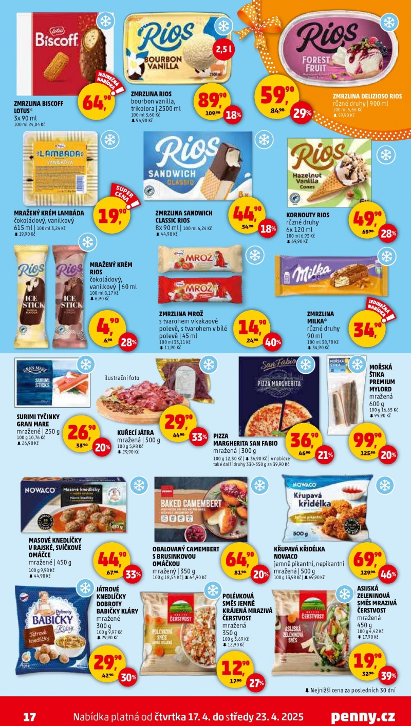 Penny leták od čtvrtka Penny Market strana 17