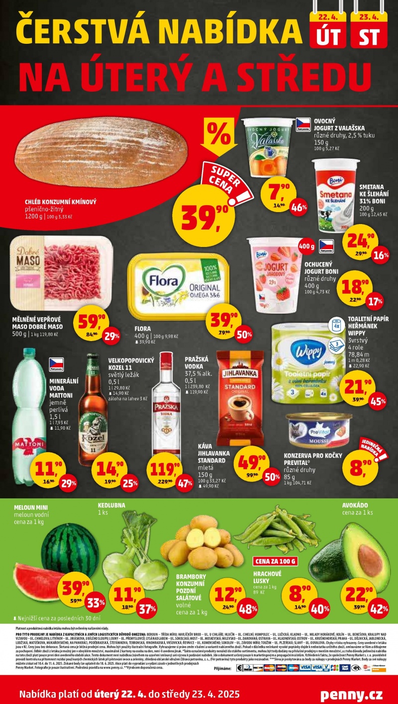 Penny leták od čtvrtka Penny Market strana 28