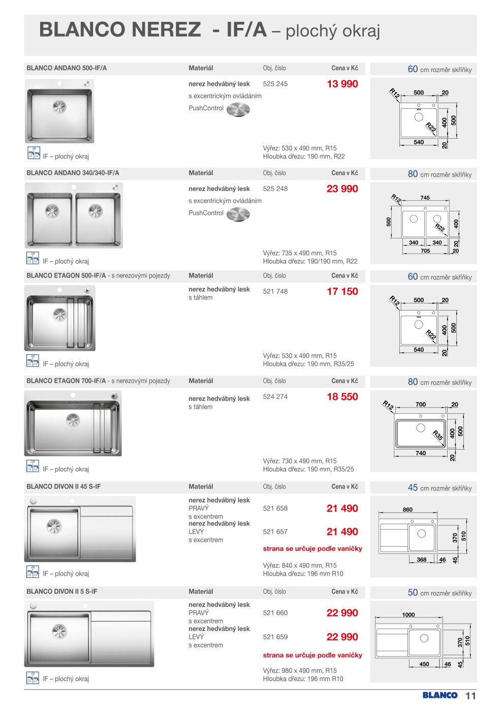 ASKO nábytek leták - Blanco ASKO strana 11