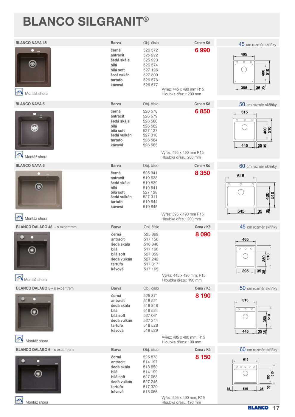 ASKO nábytek leták - Blanco ASKO strana 17