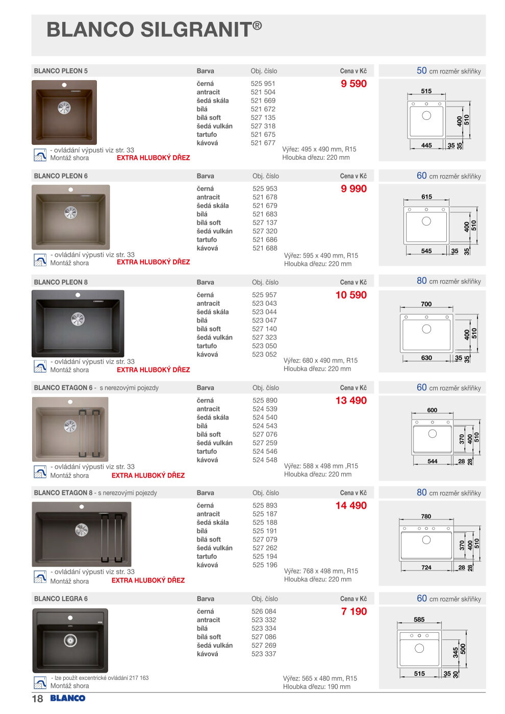ASKO nábytek leták - Blanco ASKO strana 18