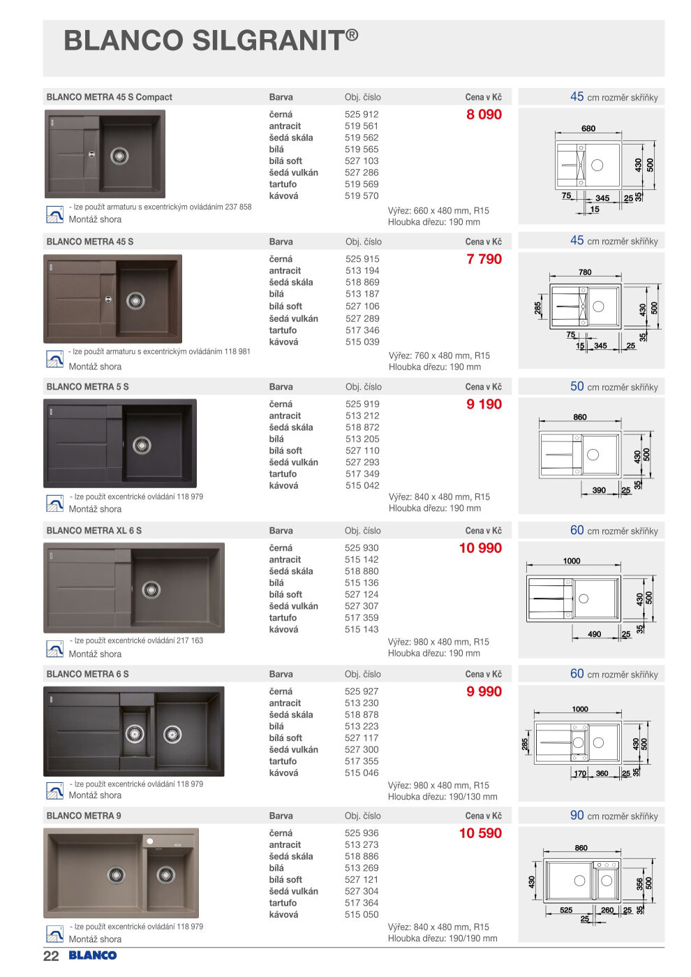ASKO nábytek leták - Blanco ASKO strana 22
