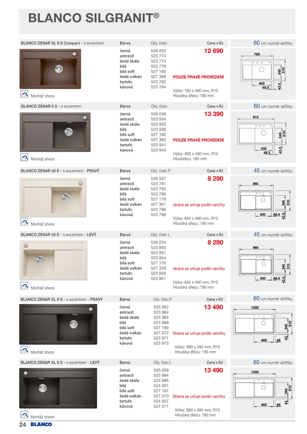 ASKO nábytek leták - Blanco ASKO strana 24