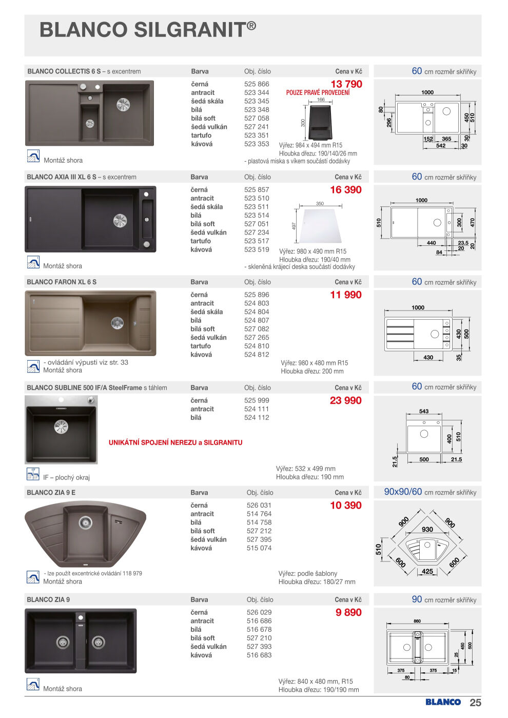 ASKO nábytek leták - Blanco ASKO strana 25