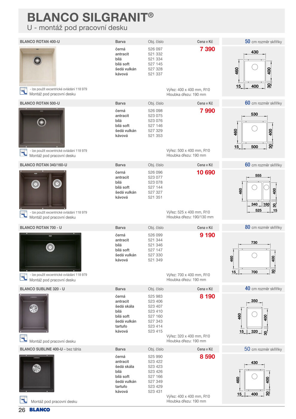 ASKO nábytek leták - Blanco ASKO strana 26