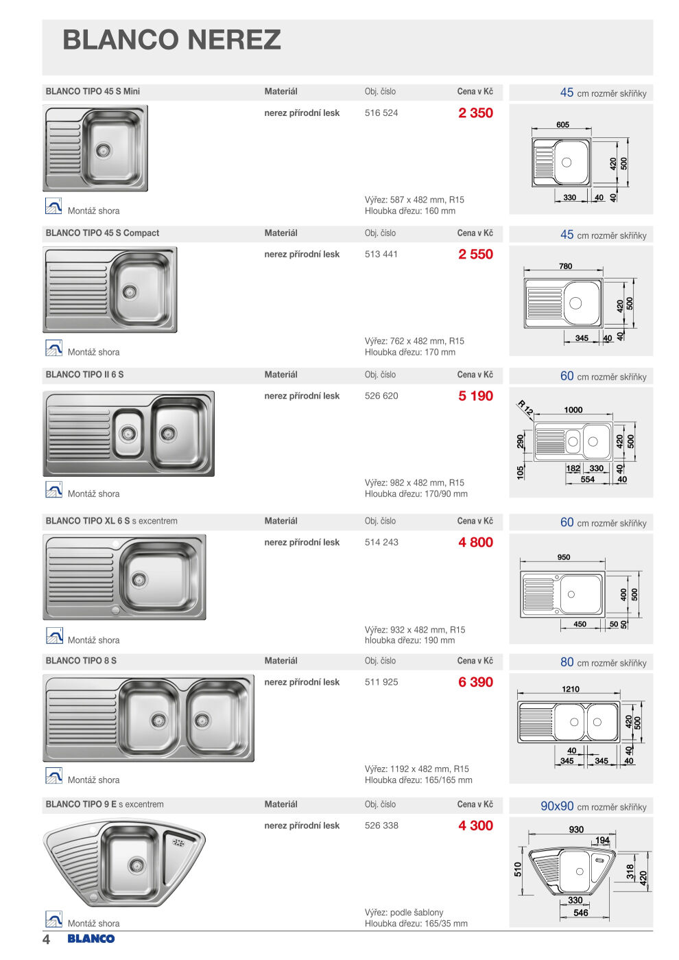 ASKO nábytek leták - Blanco ASKO strana 4