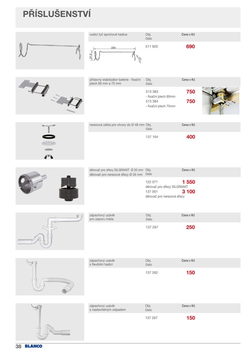 ASKO nábytek leták - Blanco ASKO strana 38