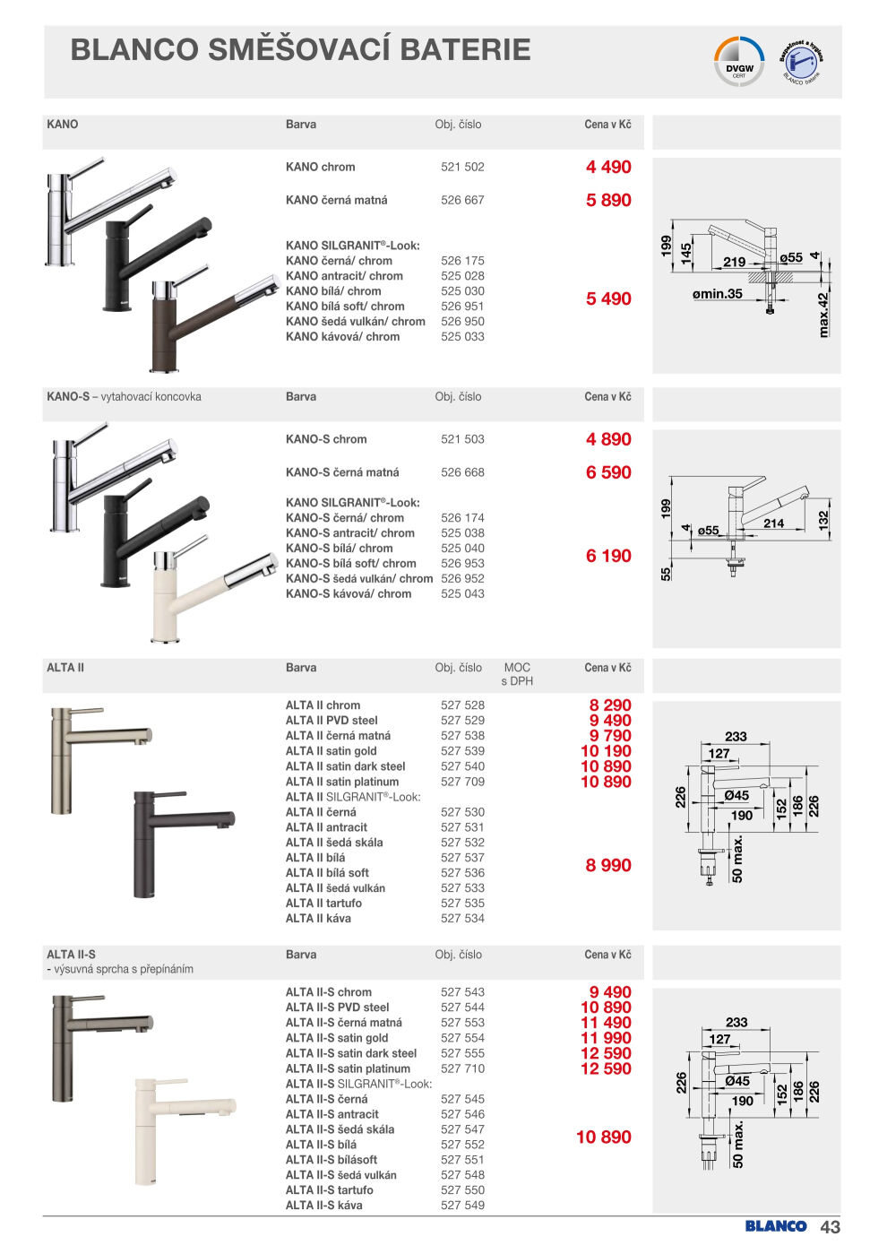 ASKO nábytek leták - Blanco ASKO strana 43
