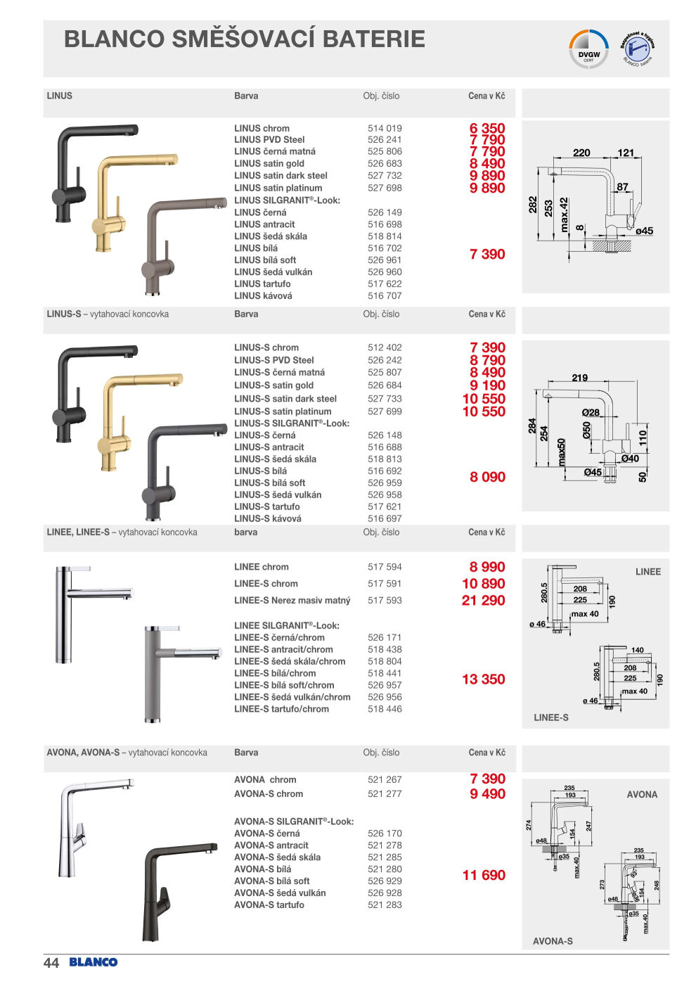 ASKO nábytek leták - Blanco ASKO strana 44