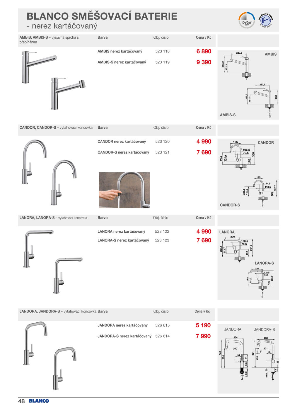 ASKO nábytek leták - Blanco ASKO strana 48