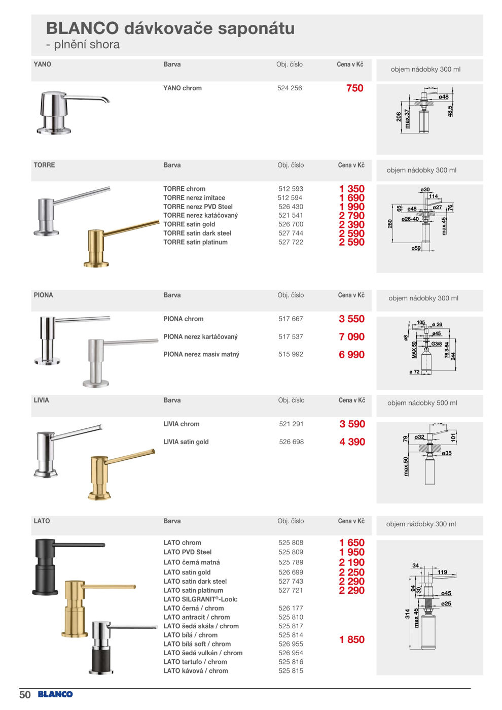 ASKO nábytek leták - Blanco ASKO strana 50